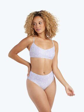 Summersalt - Wanderlust Bikini set - Vintage Floral in Lavender size 2